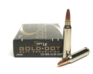 Náboj kulový Speer, Gold Dot Duty, .233 Rem., 55GR/ 3,6g, Gold Dot SP