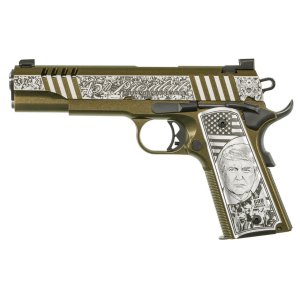 Pistole sam. Auto Ordnance, Model: 1911 Trump Rally, Ráže: .45 ACP, hl.: 5", zdobená