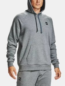 Mikina Under Armour Rival Fleece Hoodie, velikost: L, barva: šedá