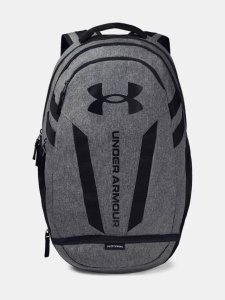 Batoh Under Armour Hustle 5.0 Storm Backpack, barva: šedá/černá