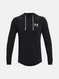 Mikina Under Armour UA RIVAL TERRY LC HD, velikost: XL, barva: černá