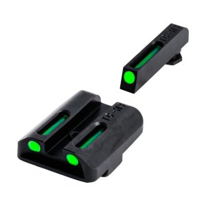 Mířidla Truglo, TFO - Tritium+optické vlákno, pro pistole Springfield XD, zelené