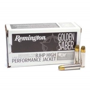 Náboj kulový Remington, Golden Saber, .38 Spec.+P, 125GR (8,1g), BJHP