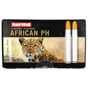 Náboj kulový Norma, African PH, ..416 rem. Mag., 450GR (29,2g), FMJ Woodleigh