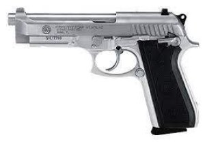 Pistole samonab. Taurus, Mod.: 92, Ráže: 9mm Luger, hl.: 5" (127mm), 17+1 ran, nerez