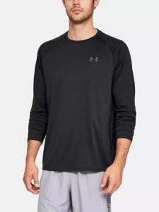 Tričko Under Armour Tech 2.0 LS, barva: černá, velikost: L