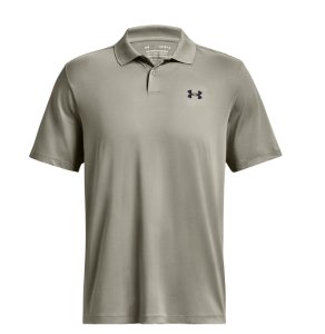 Tričko Under Armour UA Performance 3.0 Polo, barva: šedozelená, velikost: L