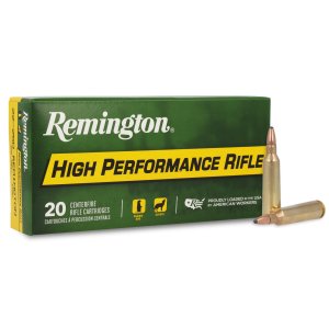 Náboj kulový Remington, High Performance, .22-250 Rem., 55GR, PSP