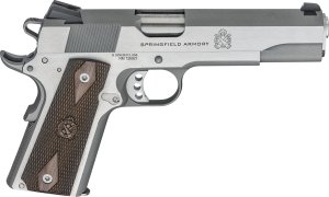 Pistole sam. Springfield Armory, Model: 1911 Garrison, Ráže: 9mm Luger, hl.: 5", nerez