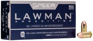 Náboj kulový Speer, Lawman, .45 ACP, 230GR (14,9g), TMJ RN