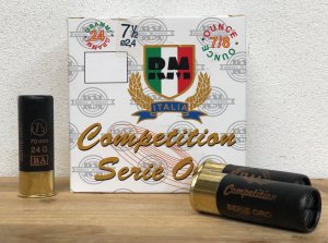 Náboj brokový Romana Munizioni, Compettition Serie Oro, 12x70mm, brok 2, 4mm (7 1/2), 24g