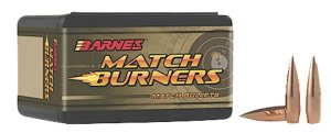 Střela Barnes, Match Burner, .243"/6mm, 112GR (7,26g), Match Boat Tail