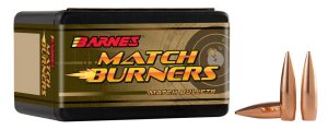 Střela Barnes, Match Burner, 6,5mm/.264", 120GR (7,78g), BoatTail Match