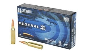 Náboj kulový Federal, Hornady V-MAX, 6,5mm Creedmoor, 95GR (6,15g), V-MAX