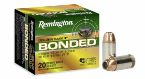 Náboj kulový Remington, Golden Sabre, .45 ACP, 230GR (14,90g), Golden Sabre Bonded HP