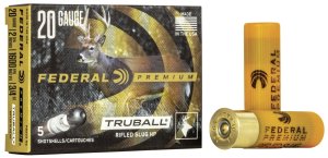 Náboj brokový Federal, Premium Vital Shok, 20x70mm, Rifled Slug Truball HP, 21g