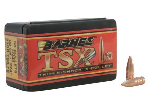 Střela Barnes, TSX, .224"/5,56mm, 53GR (3,43g), Flat Base TSX