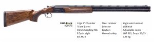 Brok. kozlice Akkar Mod: Churchill 206 SportingBlack, Ráže: 12x76mm, hl: 76cm, výběr ořech