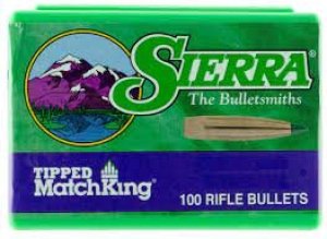 Střela Sierra, Tipped Match King, 6,5mm/.264", 130GR (8,4g), TMK