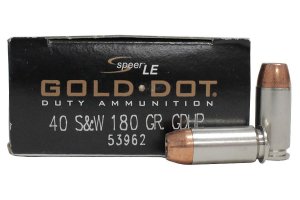 Náboj kulový Speer, Personal Protection, .40 S&W, 180GR(11,7g), Gold Dot HP