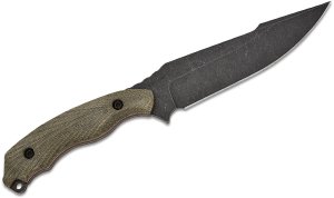 Pevný nůž TOOR KNIVES, SOF Raven Covert Green