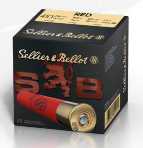 Náboj brokový Sellier Bellot, RED, .410/ 76, 3mm, 16g
