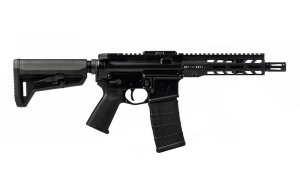 Puška sam. Stag Arms, Mod.: STAG 15 Enhanced Duty SBR LH, Ráže: .300 BLK, hl.: 8", černá