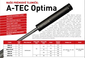 Tlumič A-TEC, model OPTIMA 45, modulový, pro ráže do 6,5mm, na závit M17X1mm