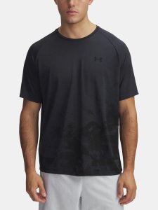 Tričko Under Armour UA M TECH FADE SS, barva: černá, velikost: XXL
