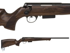 Puška opak. Anschutz, Model: 1771 German, Ráže: .22 Hornet, hl.: 51cm, ořech