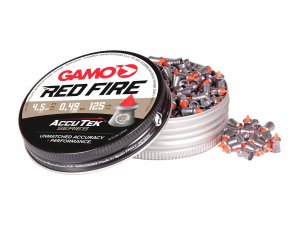 Diabolka Gamo, AccuTek Red Fire, 4,5mm, 7,60GR/ 0,49g, balení 125ks