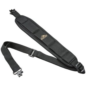 Popruch Butler Creek, Comfort Stretch, s rychloupínacími poutky, černý