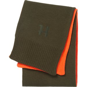 Šála Härkíla oboustranná, barva: zelená/oranžová, velikost: uni