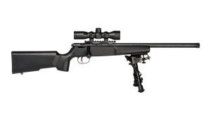 Malorážka jednoranná Savage Arms, Model: Rascal Target, Ráže: .22LR, set s optikou, černá