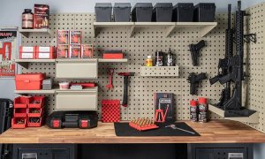 Držák Hornady, Square-Lok, na 3 krátké zbraně
