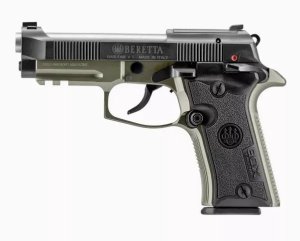 Pistole samonab. Berretta, Mod.: 80X Cheetah, Ráže: 9mm Br., 13+1 ran, zelená