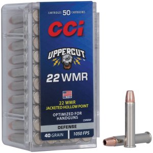 Náboj kulový CCI, Uppercut 22, .22 WMR, 40GR (2,6g), JHP, CopperPlated HP