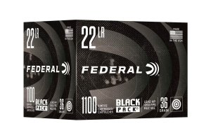 Náboj kulový Federal, Black Pack, .22LR, 36GR (2,33g) Hollow point