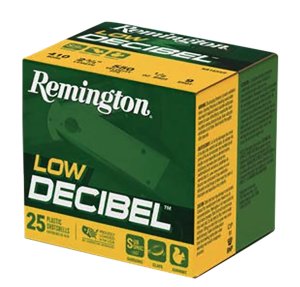 Náboj brokový Remington, Low Decibel, .410"x63,5mm, brok 9 (2,03mm)