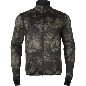 Mikina Härkila NOCTYX fleece, barva: tmavá kamufláž, velikost: XL