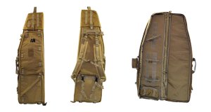 Taktický batoh AIM, Tactical Dragbag, 117x28x8cm, Tan