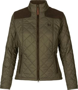 Dámská bunda Härkila Ailsa quilt, barva: zelená, velikost: 36