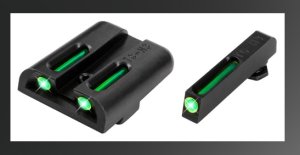 Mířidla Truglo, TFO - Tritium+optické vlákno, pro pistole Sig Sauer (9mm, .40SW) zelené