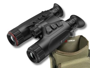 Multispektrální binokulár Hikmicro, Habrok 4K HE25LN, dálkoměr, pouzdro