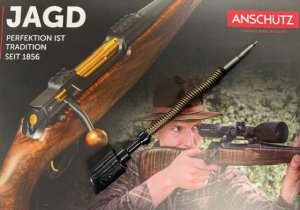 Sestava úderníku Anschutz, s blokem uzamčení pro kulovnice 1782