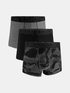 Pánské boxerky Under Armour M UA Perf Tech Nov 3in - 3pk, barva: černá, velikost: XXL