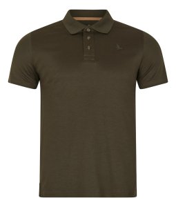 Polo tričko Seeland, barva: zelená-hnědá, velikost: XL