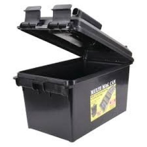 Box MTM cases, na 10ks 30rds zásobníků pro AR/MSR-15 a 10ks dvouřadých, vodotěsné zavírání