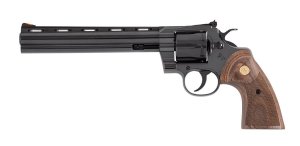 Revolver Colt, Model: Python, Ráže: .357 Mag., hl.: 8" (203mm), 6 ran, matně černý