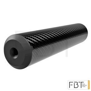 Tlumič FBT, INCA AIR 44Ti, pro ráže do .264" (6,5mm), Titan/carb, vyberte závit, QD upnutí